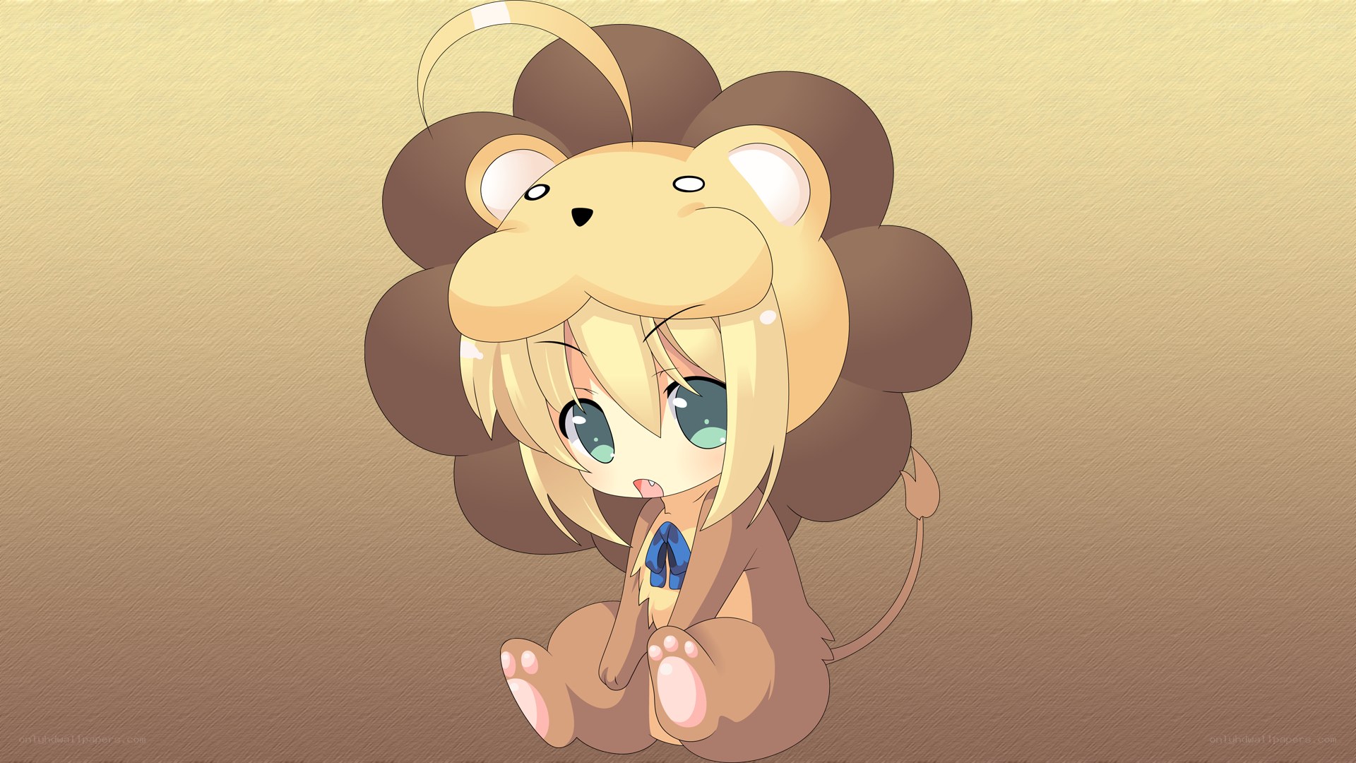 chibi lion character