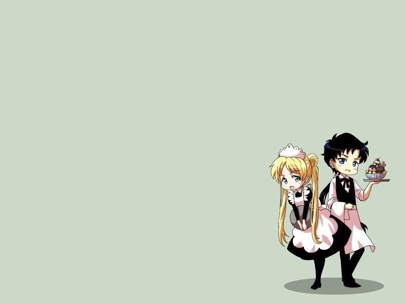 Chibi Maid and Butler