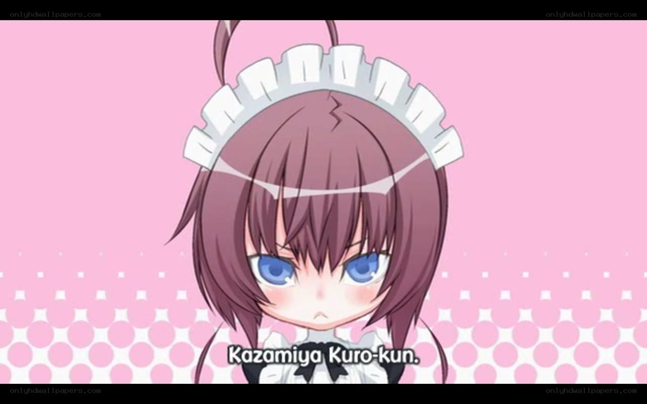 chibi maid character