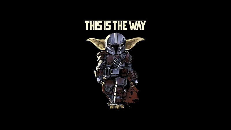 Chibi Mandalorian Character