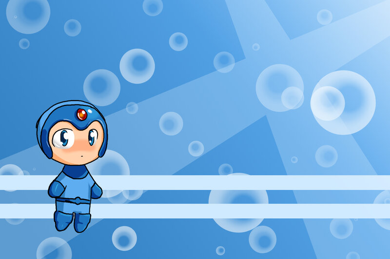 Chibi Megaman Character