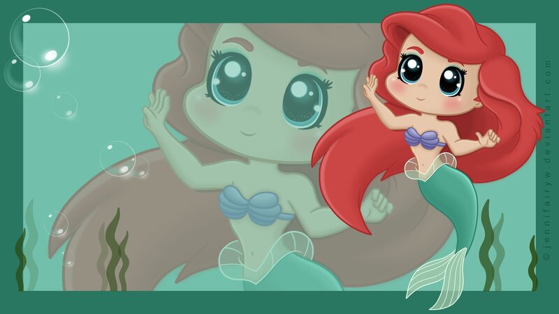 Chibi Mermaid Girl