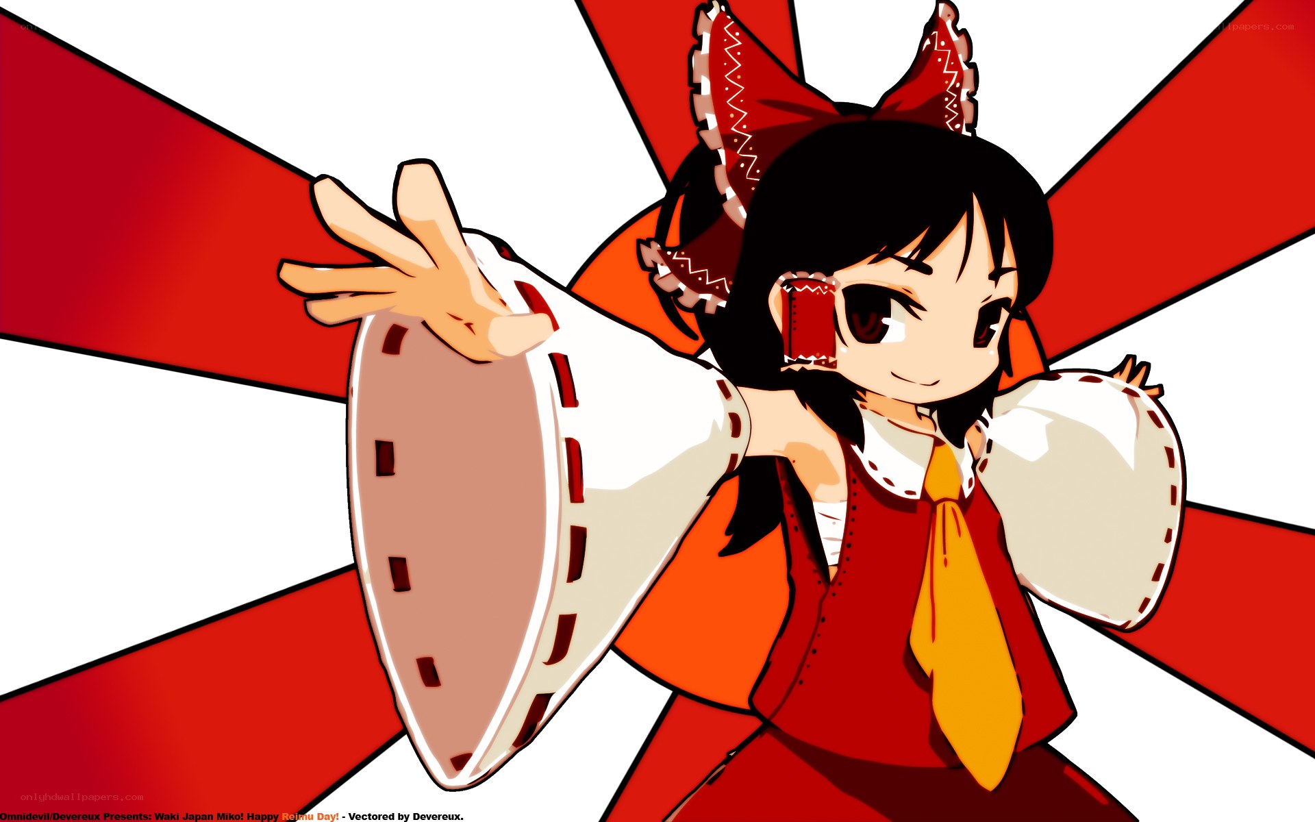Chibi Miko character art