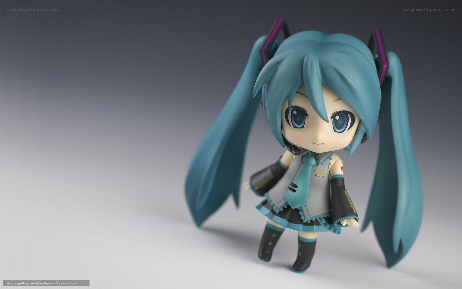 Chibi Miku figurine