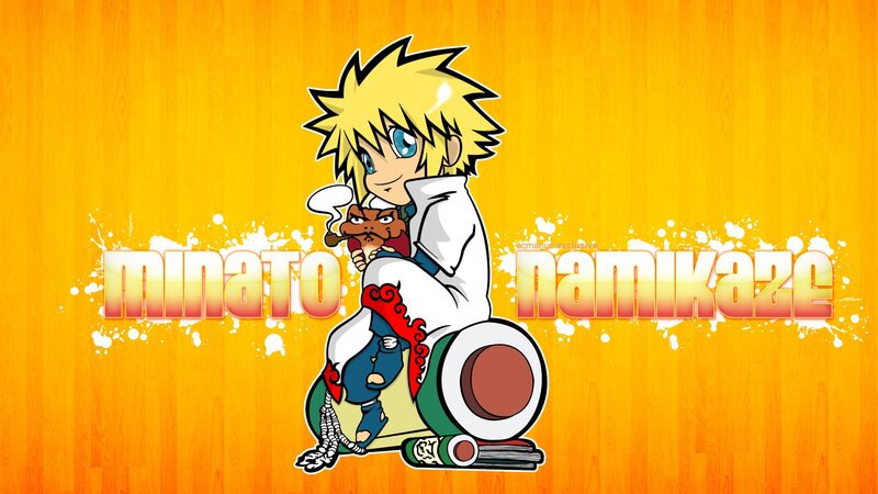 Chibi Naruto character art
