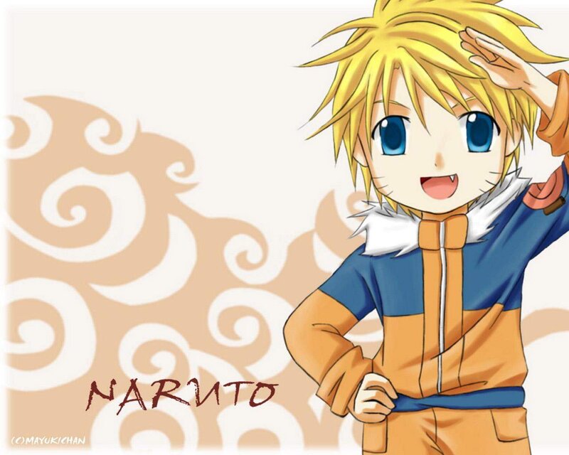 Chibi Naruto Character — Blue