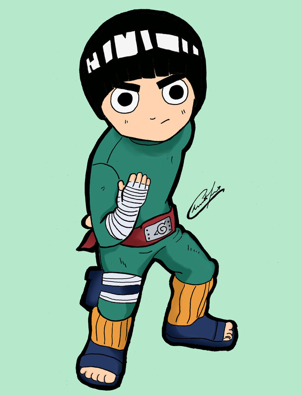 Chibi Naruto Character — Green