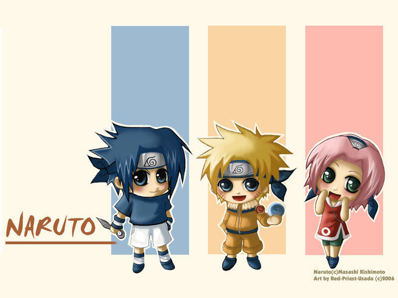Chibi Naruto characters