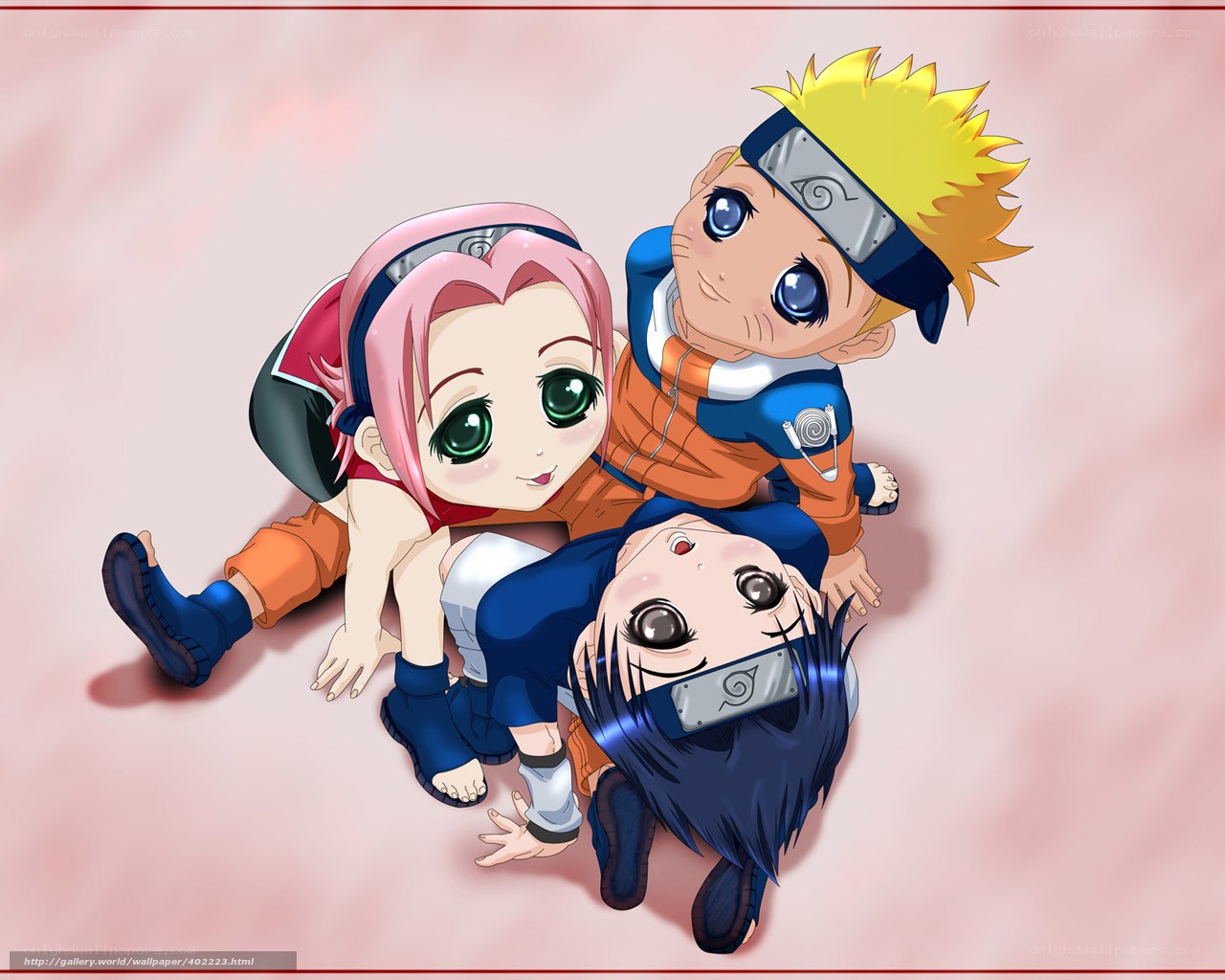 Chibi Naruto team