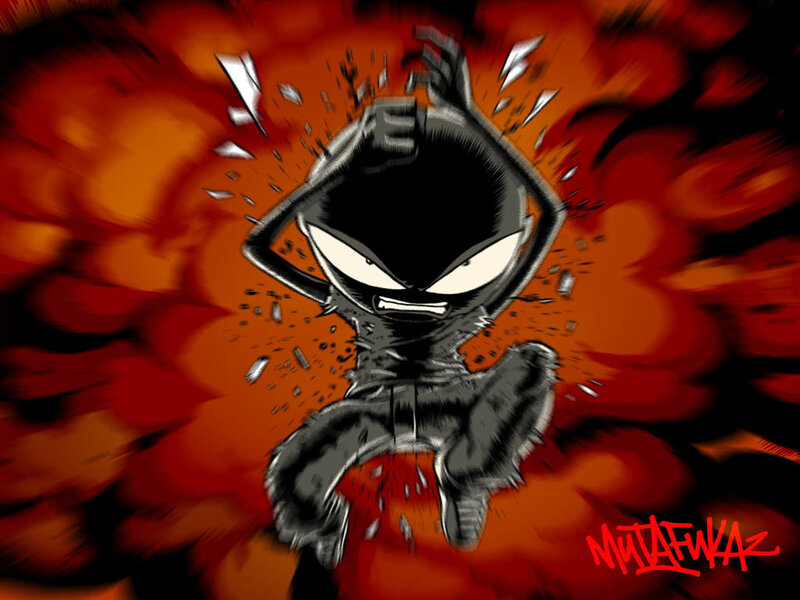 Chibi Ninja Character — Red