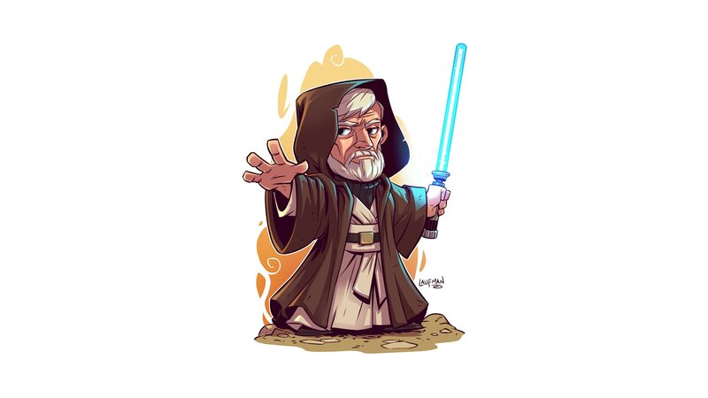Chibi Obi-wan Kenobi
