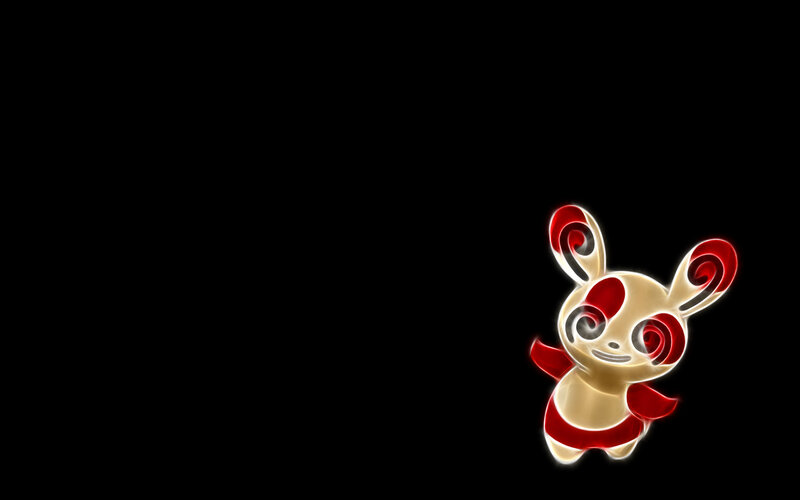 Chibi Pichu glowing art