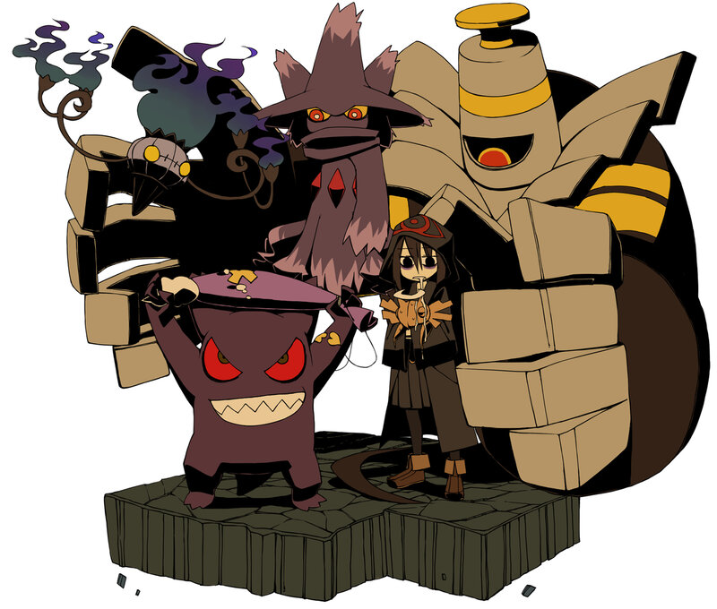 Chibi Pokémon Characters — Brown
