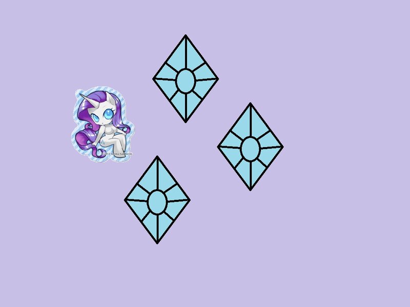 Chibi Pony Character — Purple