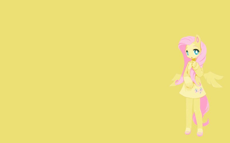 Chibi Pony Character — Yellow