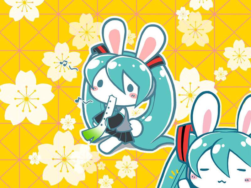 Chibi Rabbit Character