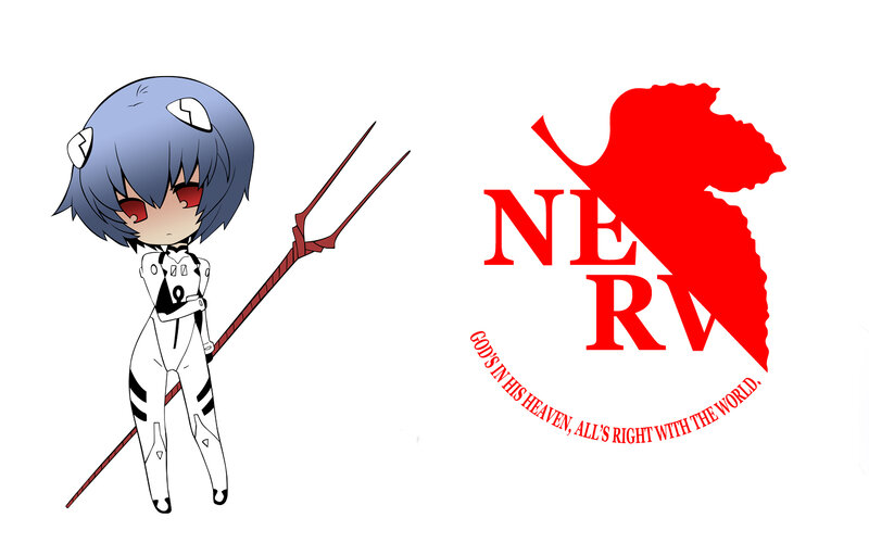 Chibi Rei with Trident