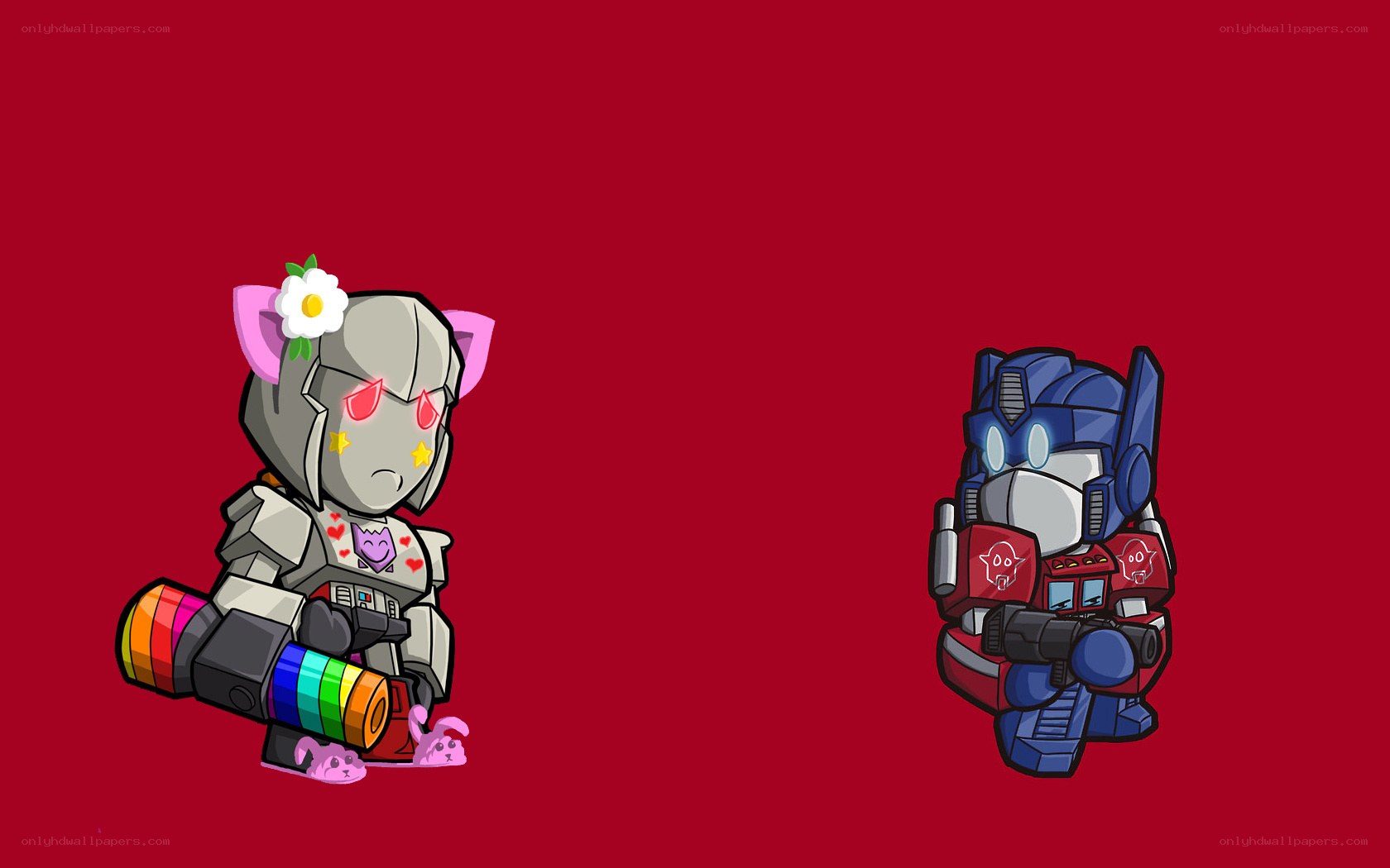 Chibi robot characters