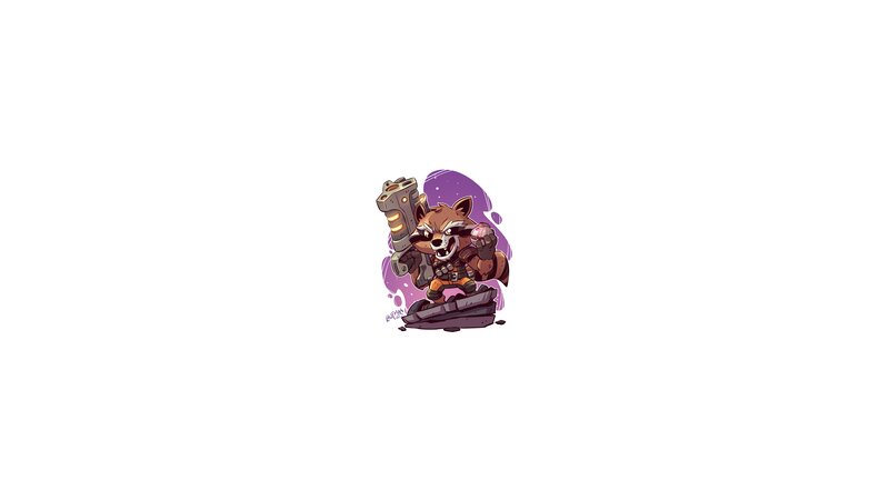 Chibi Rocket Raccoon