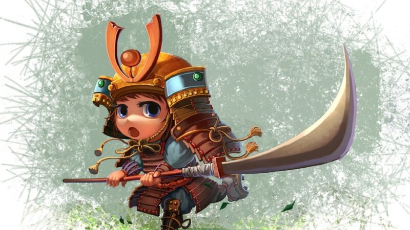 chibi samurai warrior