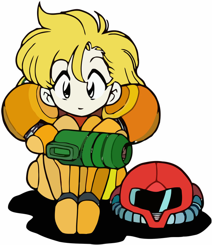 Chibi Samus character