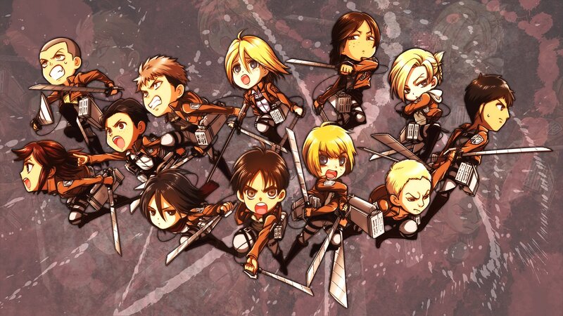 Chibi Soldiers in Action