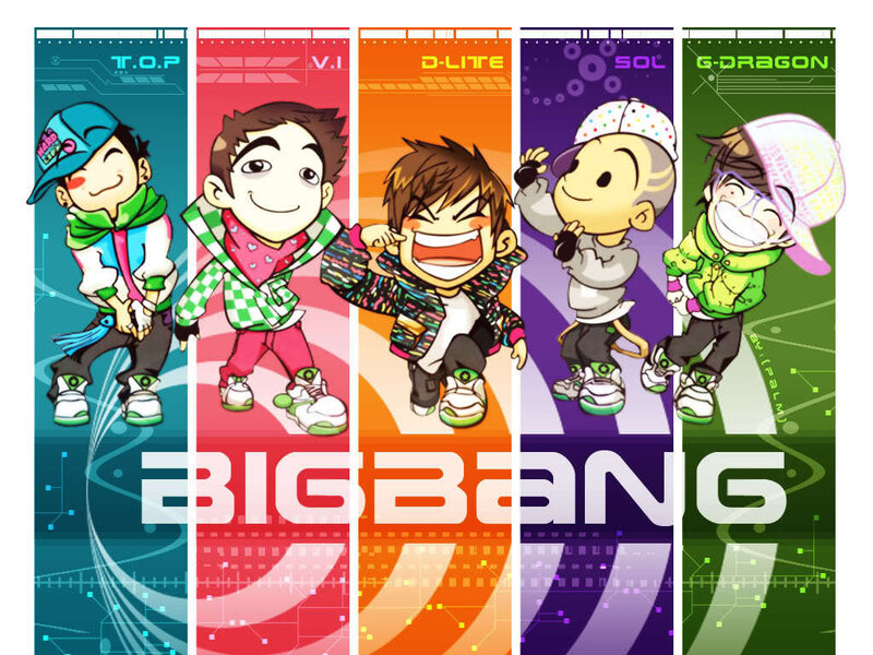 Chibi-style Cartoon Characters — Blue, Playful, Energetic