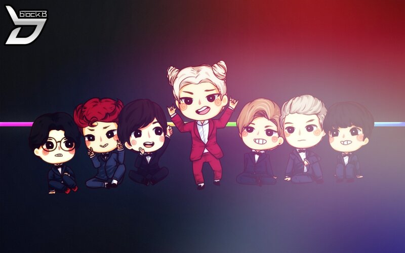 Chibi-style Cartoon Characters