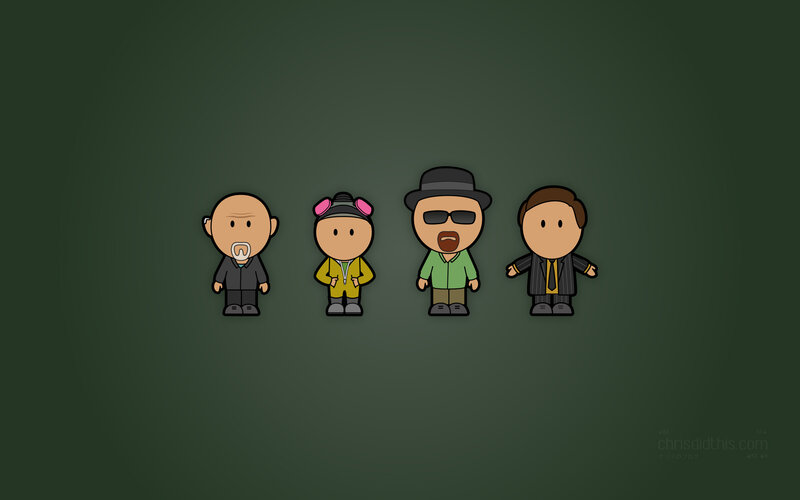 Chibi-style Characters — Green