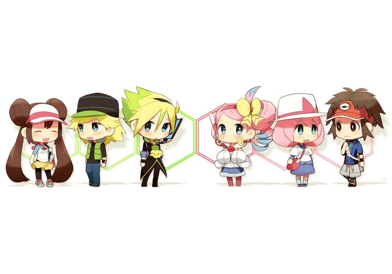 Chibi-style Characters