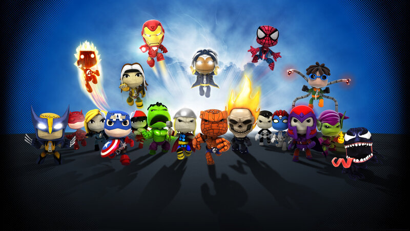 Chibi Superhero Characters
