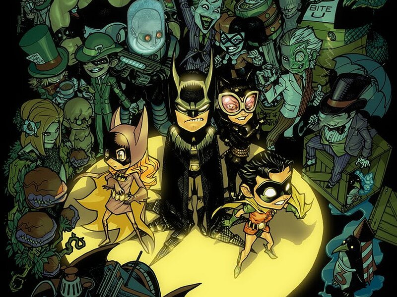Chibi Superhero Team