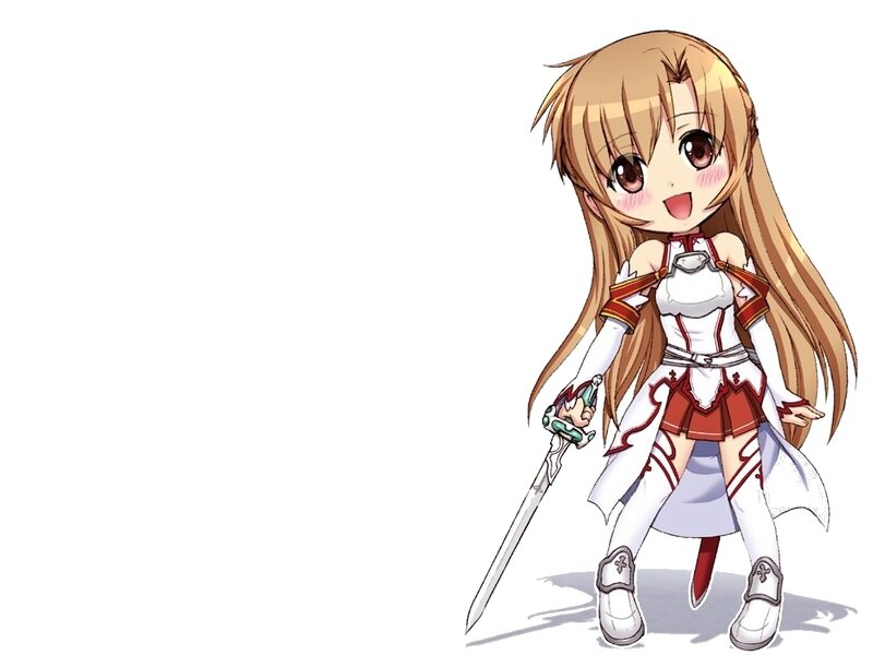 Chibi Swordswoman