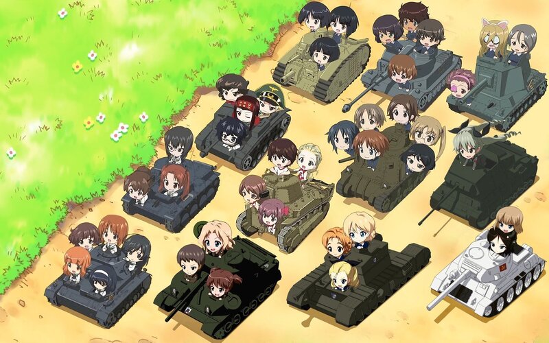 Chibi Tank Characters