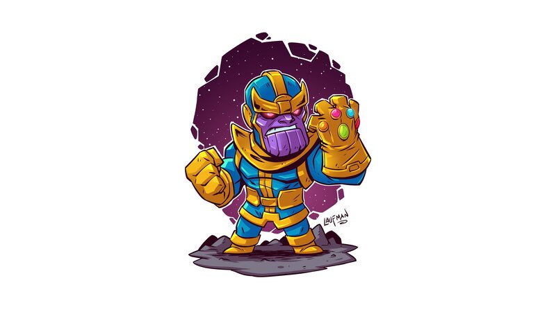 Chibi Thanos Character