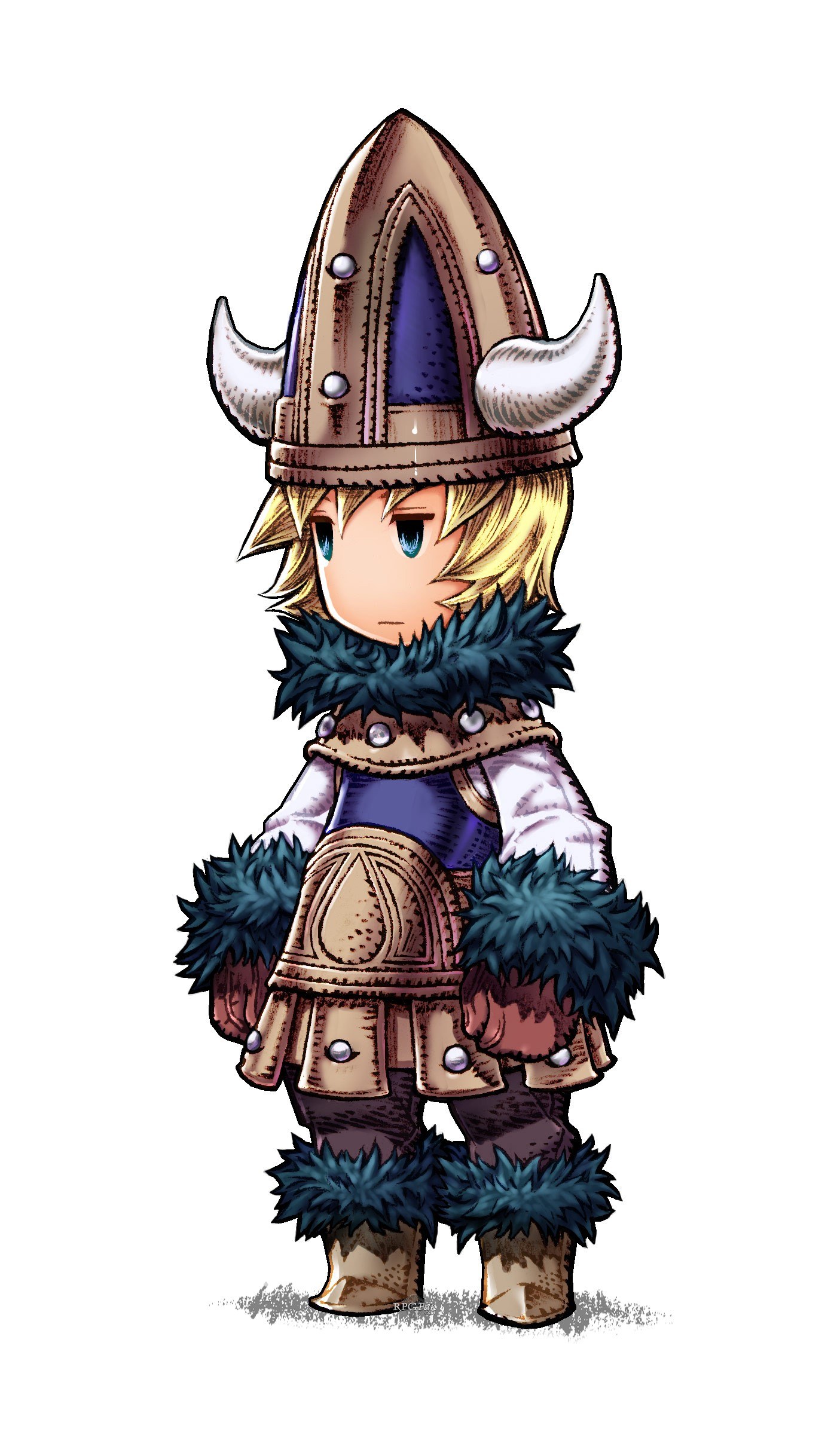 chibi viking warrior