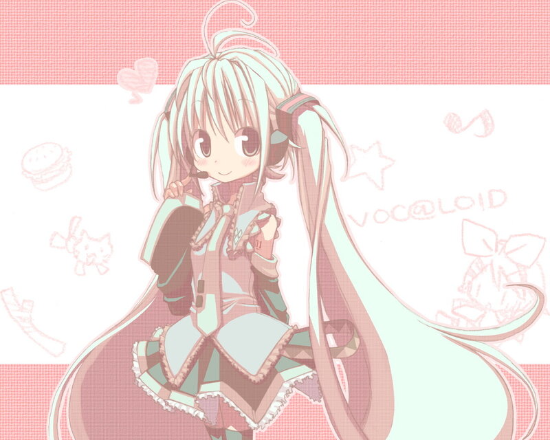 Chibi Vocaloid character
