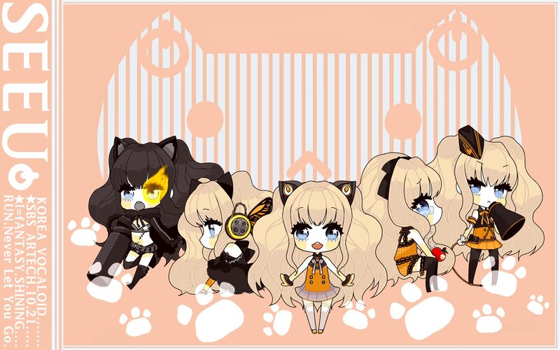 Chibi Vocaloid Characters