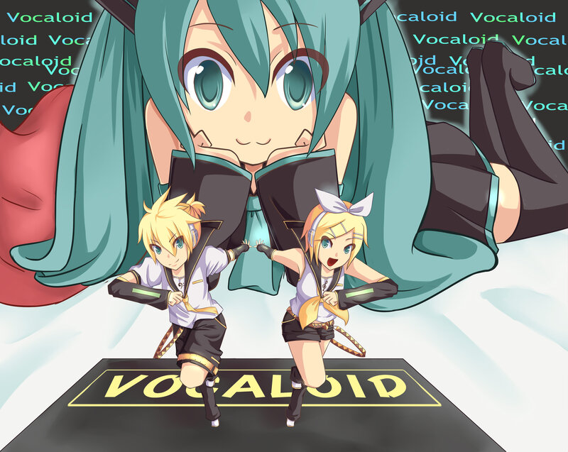 Chibi Vocaloid Characters — Teal