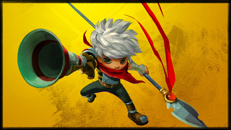 Chibi Warrior with Spear
