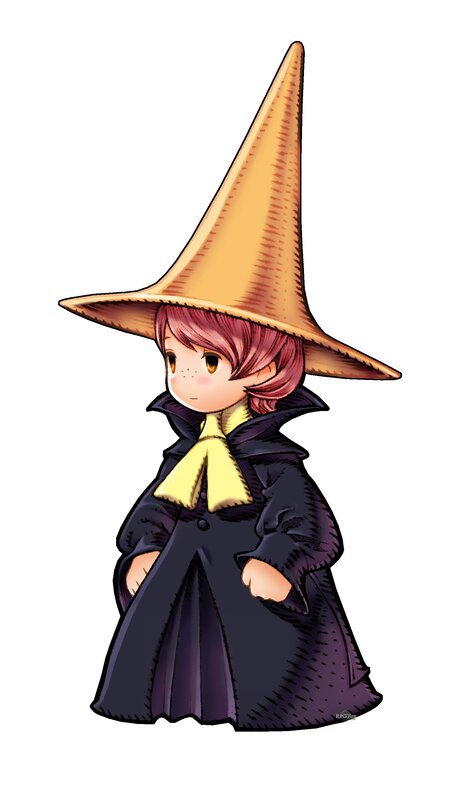 chibi wizard character