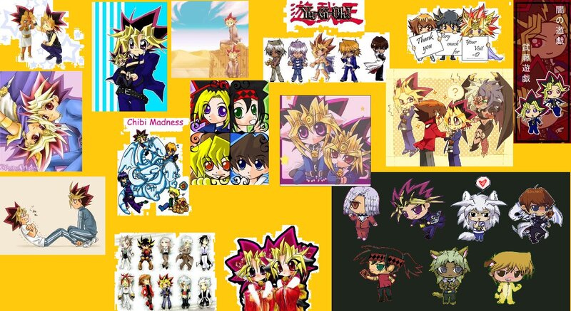 Chibi Yugi and Friends