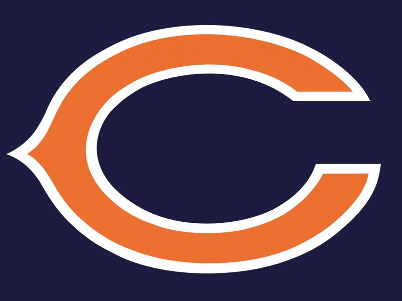 Chicago Bears Logo — Orange
