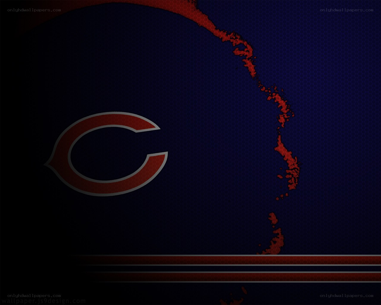 Chicago Bears logo wallpaper
