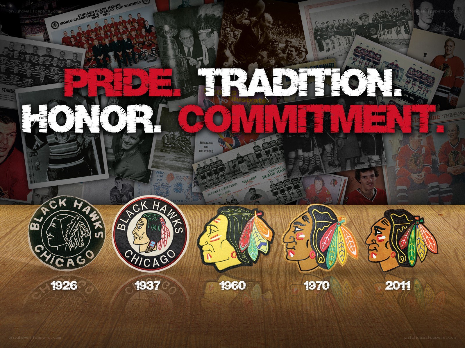 Chicago Blackhawks logo history