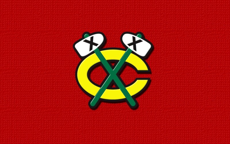 Chicago Blackhawks Logo — Red, Bold, Vector Art