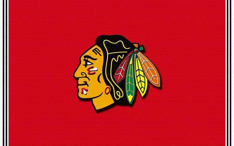 Chicago Blackhawks Logo — Red