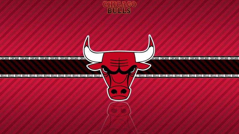 Chicago Bulls logo wallpaper