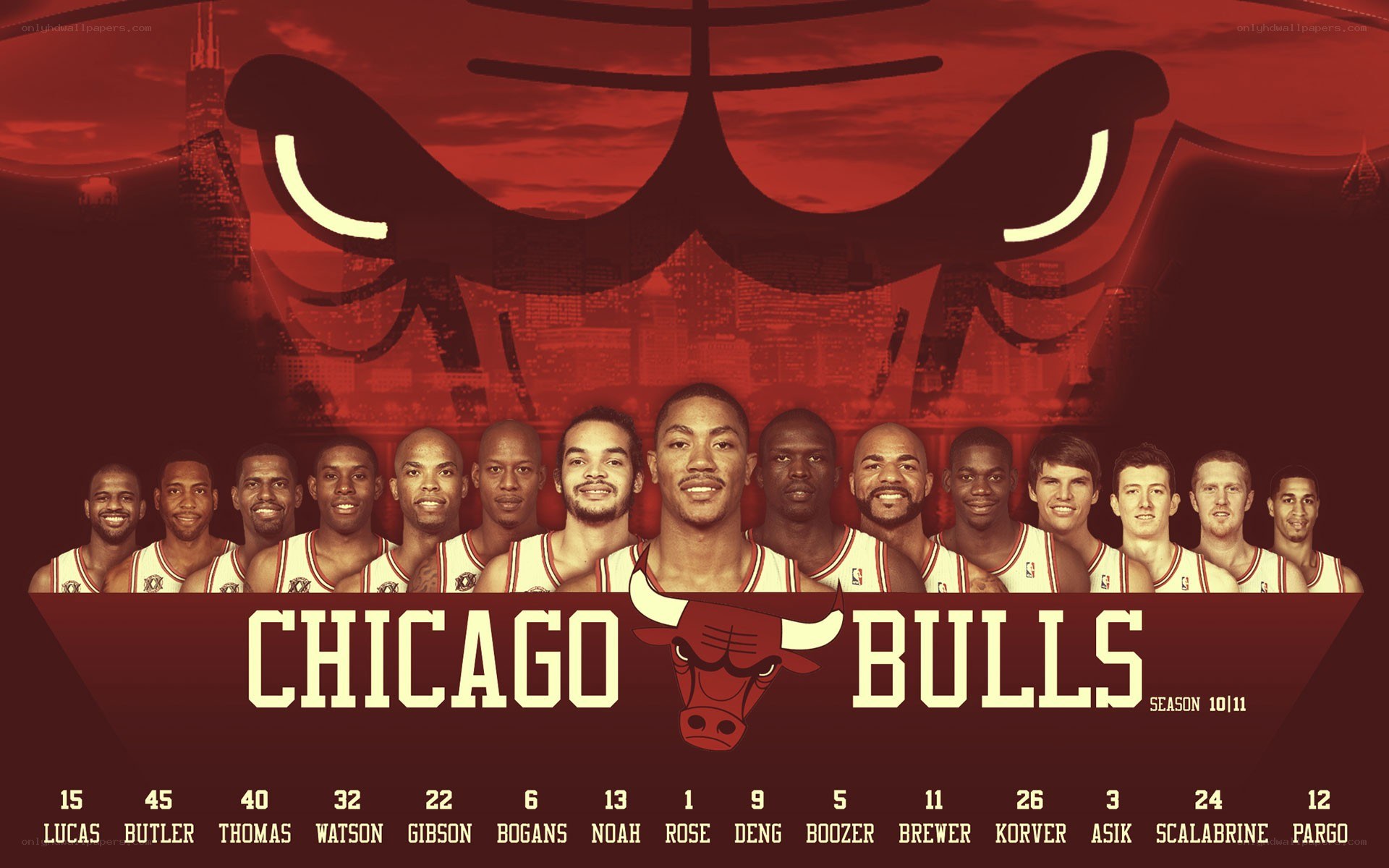 Chicago Bulls team roster