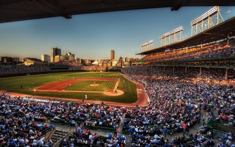 Chicago Cubs game at Wrigley Field